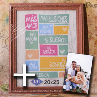 Portarretrato 20x25 cms RH + Foto