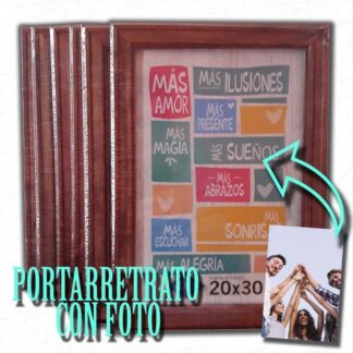 portarretrato 20x30 labrado