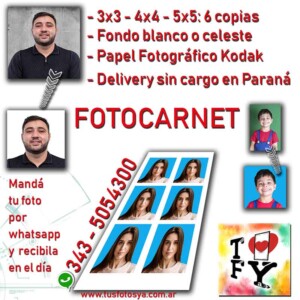 foto carnet